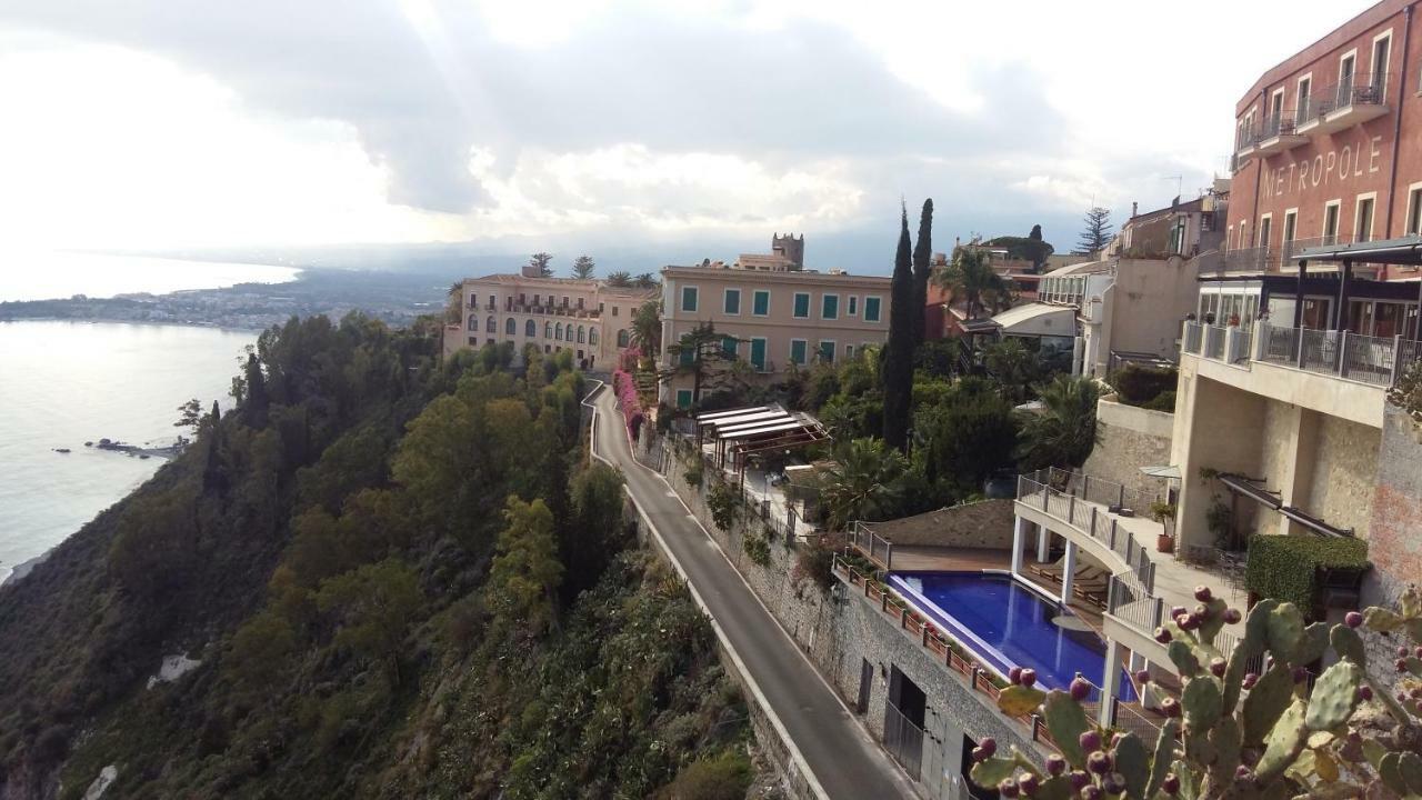 Taormina Castle And Sea View Exterior foto