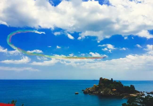 Taormina Castle And Sea View Exterior foto